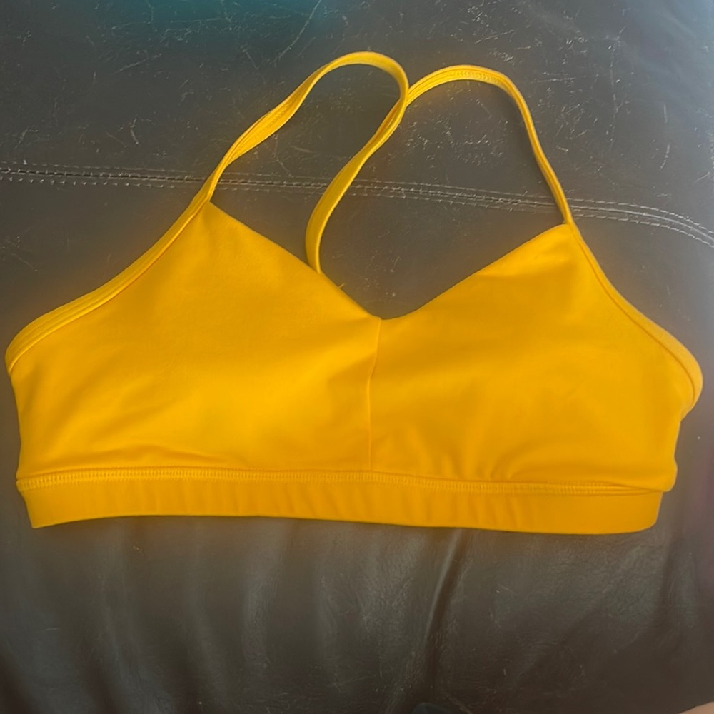 Fleo reinette sports bra orange mango